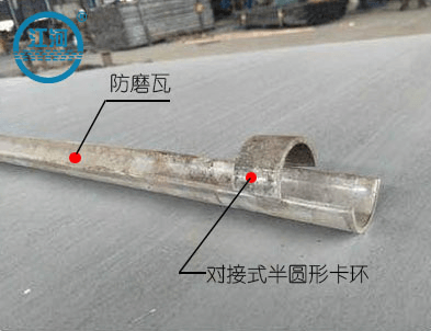 防磨瓦卡環(huán)有幾種？2對接式