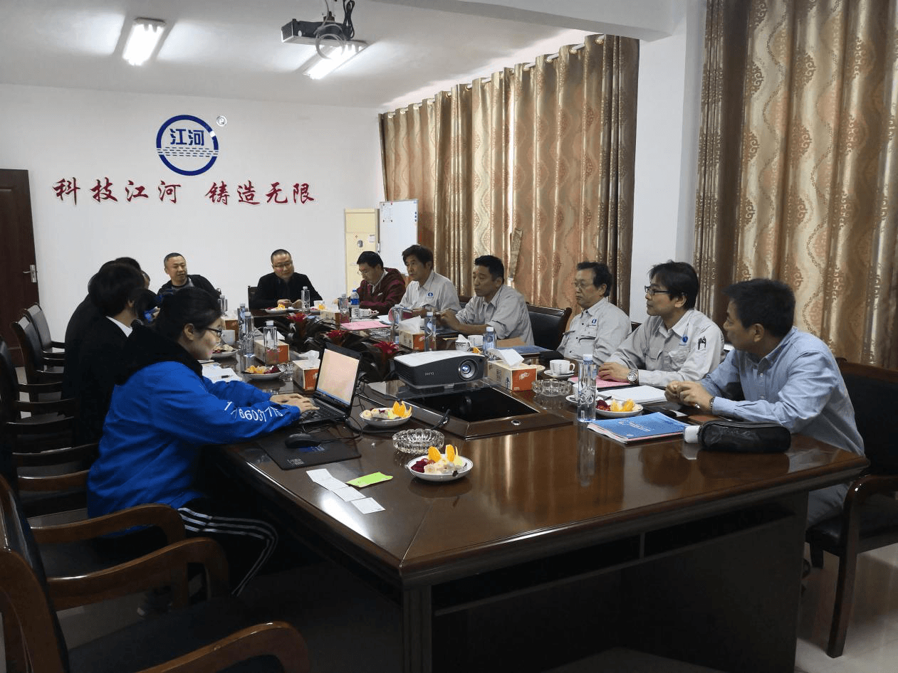 江蘇江河桂總與日本客戶(hù)溝通