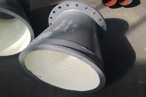 省煤器輸灰管內(nèi)部襯耐陶瓷