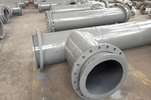 化工氮肥廠氣化車(chē)間雙金屬耐磨三通