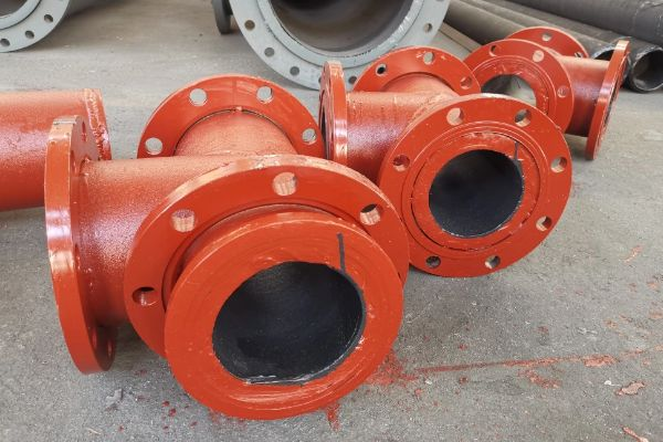 化工氮肥廠氣化車(chē)間雙金屬耐磨三通