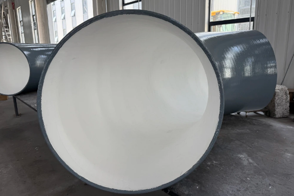 水洗砂耐磨陶瓷管道焊接式陶瓷