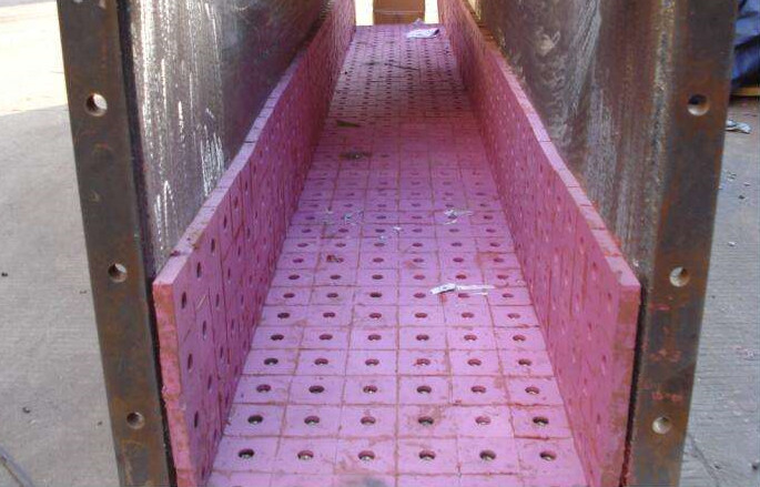 江河機械溜槽耐磨襯板 江河機械溜槽耐磨襯板